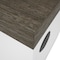 Bestar Norma Desk Shell, Walnut Grey & White 181400-000035 - alternate 5